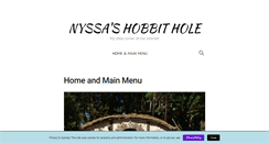 Desktop Screenshot of nyssashobbithole.com